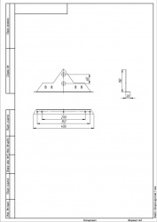 Снегозадержатель трубчатый ОЦ РПМ-25-1-1,5-(1000мм(2 опоры)х3)