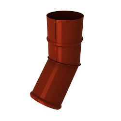 Отмет водосточный, диаметр 130 мм, Порошковое покрытие, RAL 3011 (Коричнево-красный) 