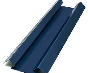 Угол внутренний сложный, 2м, Порошковое покрытие, RAL 5005 (Сигнальный синий)