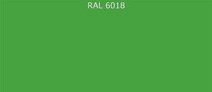 Пурал (полиуретан) лист RAL 6018 0.5