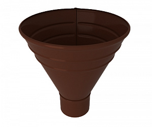 Воронка конусная, диаметр 180 мм, RAL 8017 (Шоколадно-коричневый)