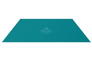 Гладкий лист RAL 5021 0.5х1250х2500мм