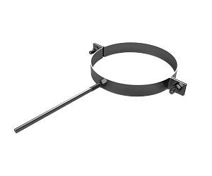 Крепление водосточных труб усиленное, шпилька, диаметр 180 мм, Zn покрытие