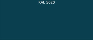 Пурал (полиуретан) лист RAL 5020 0.5