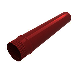 Труба водосточная, диаметр 140 мм, Порошковое покрытие, длина 1.25 м., RAL 3005 (Винно-красный)