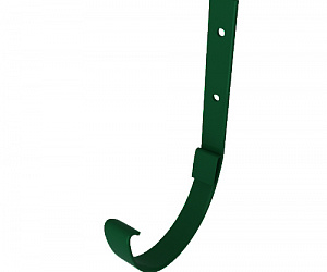 Кронштейн желоба, диаметр 200 мм, Порошковое покрытие, 350 мм, RAL 6005 (Зеленый мох)