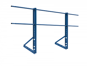 Ограждение кровли "РОЛЛЕД+" ХК H=900 L=2000мм (труба 40х20) ГОСТ 53254-2009