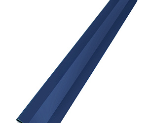 Планка начальная, длина 3 м, Полимерное покрытие, RAL 5005 (Сигнальный синий)
