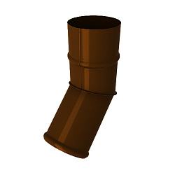 Отмет водосточный, диаметр 110 мм, Порошковое покрытие, RAL 8017 (Шоколадно-коричневый)