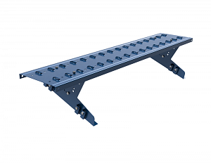 Переходной мостик на фальц ОЦ ROLLED 250мм L=1200мм (2 опоры) ТУ