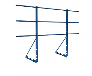 Ограждение DECO с Фальцевым креплением ОЦ H=1200 L=2000мм с 3-я трубами (ТУ)