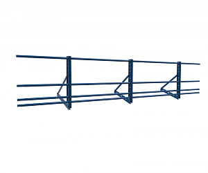 Ограждение кровли ROLLED Оптимальное Универсальное H=600мм L=3000мм со снегозадержанием