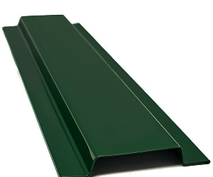 Нащельник для сэндвич-панелей, длина 3 м, Порошковое покрытие, RAL 6005 (Зеленый мох)