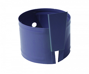 Крепление водосточных труб анкерное, диаметр 106 мм, Порошковое покрытие, RAL 5005 (Сигнальный синий)