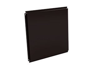 Фасадная кассета 530х530 открытого типа, толщина 1 мм, RAL 8017 (Шоколадно-коричневый)