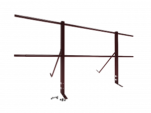 Ограждение кровли упрощенное H=900мм L=2000мм Zn RAL 3005