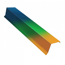Планка ветровая, длина 1.25 м, Порошковое покрытие, все остальные цвета каталога RAL, кроме металлизированных и флуоресцентных
