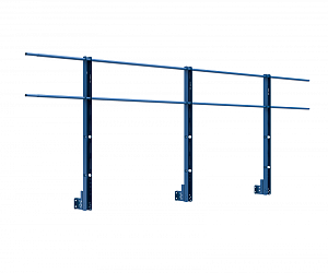 Ограждение кровли "РОЛЛЕД+" парапетное сборное ХК H=1200 L=3000мм ГОСТ 53254-2009