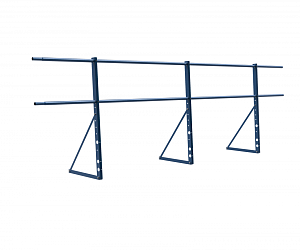 Ограждение DECO ОЦ универсальное H=900 L=3000мм с 2-я трубами (ТУ)