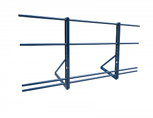 Ограждение кровли ROLLED ZN Универсальное H=900мм L=2000мм со снегозадержанием