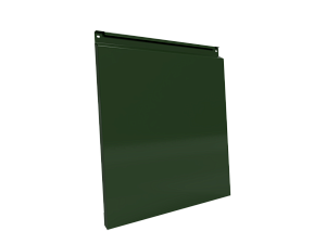Фасадная кассета 530х530 закрытого типа, толщина 1,2 мм, RAL 6002 (Лиственно-зеленый)