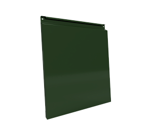 Фасадная кассета 530х530 закрытого типа, толщина 1,2 мм, RAL 6002 (Лиственно-зеленый)