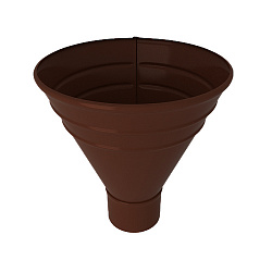 Воронка конусная, диаметр 216 мм, RAL 8017 (Шоколадно-коричневый)