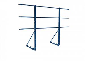 Ограждение DECO с Фальцевым креплением ОЦ H=1200 L=2000мм с 3-я трубами (ТУ)