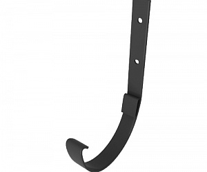 Кронштейн желоба, диаметр 106 мм, Порошковое покрытие, 350 мм, RAL 7024 (Графитовый серый)