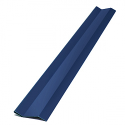 Планка начальная, длина 2 м, Полимерное покрытие, RAL 5005 (Сигнальный синий)