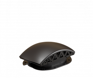 Кровельный вентилятор (черепаха) для металлочерепицы Viotto черный (RAL 9005)