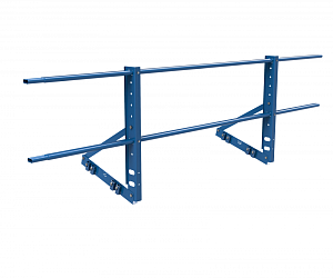 Ограждение кровли на фальц "РОЛЛЕД+" ОЦ H=600 L=2000мм (труба 40х20)