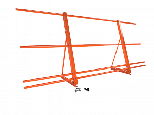 Ограждение кровли со снегозадержанием H=900мм L=2000мм Оптимальное RAL 2004