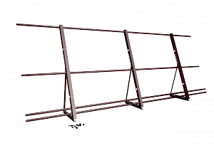 Ограждение кровли со снегозадержанием H=1200мм L=3000мм Оптимальное RAL 3005