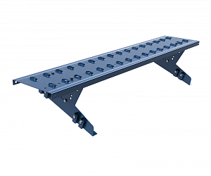 Переходной мостик на фальц ОЦ ROLLED 250мм L=1200мм (2 опоры) ТУ