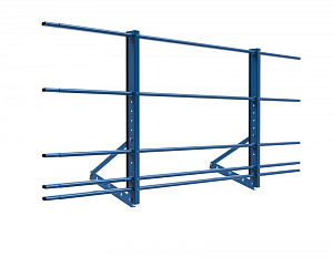 Ограждение кровли "РОЛЛЕД+" ОЦ H=900 L=2000мм со снегозадержанием с 1-ой доп. трубой (труба 40х20) ГОСТ 53254-2009 