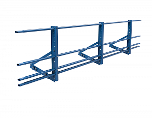 Ограждение кровли на фальц "РОЛЛЕД+" ОЦ H=600 L=3000мм со снегозадержанием (труба 40х20)