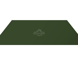 Гладкий лист RAL 6020 0.5х1250х2500мм
