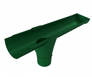 Канадка водосточная, диаметр 120 мм, RAL 6005 (Зеленый мох)