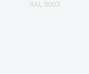 Гладкий лист RAL 9003 0.35