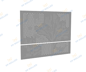 Лист ROLLED 08ПС+Zn Дерево (2 части) 0,50х1800х2300