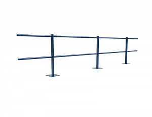 Ограждение кровли ROLLED парапетное сварное H=600мм L=3000мм