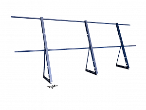 Ограждение кровли H=1200мм L=3000мм Zn RAL 5002