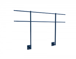 Ограждение кровли ROLLED парапетное сварное угловое H=1200мм L=2000мм