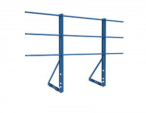 Ограждение кровли на фальц "РОЛЛЕД+" ОЦ H=1200 L=2000мм с 1-ой доп. трубой (труба 40х20)