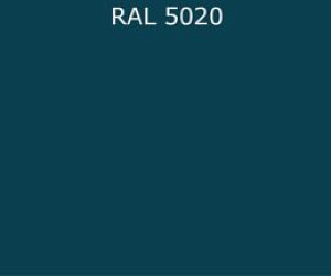 Пурал (полиуретан) лист RAL 5020 0.7