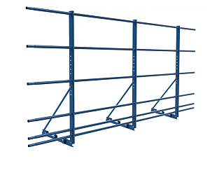 Ограждение DECO с Фальцевым креплением ХК H=1200 L=3000мм с 6-ю трубами (ТУ)