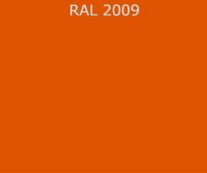 Гладкий лист RAL 2009 0.35