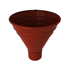 Воронка конусная, диаметр 216 мм, RAL 3011 (Коричнево-красный) 