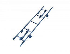 Лестница кровельная на Фальц Эконом 1850мм (4 кронштейна)